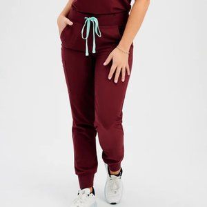 DEMI RE-GARDE™ - BOURGOGNE - Jogger Scrub Pants